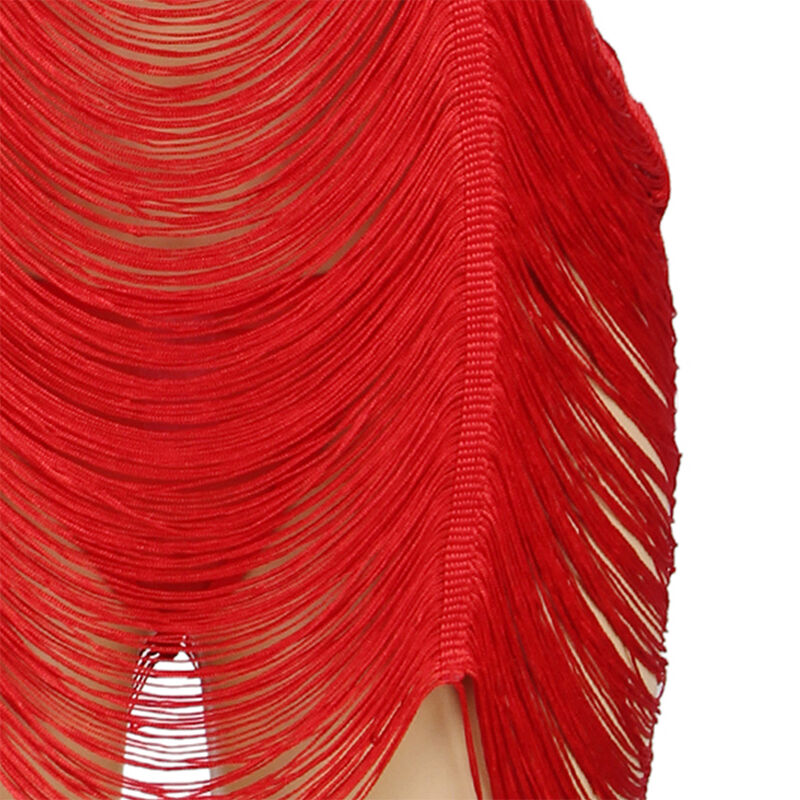 Robe à bretelles et string rouge — SUBBLIME SETS