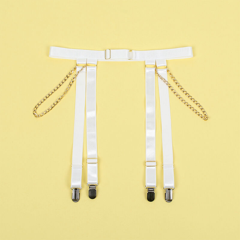 Body en dentelle avec chaînes et porte-jarretelles — SUBBLIME BODIES