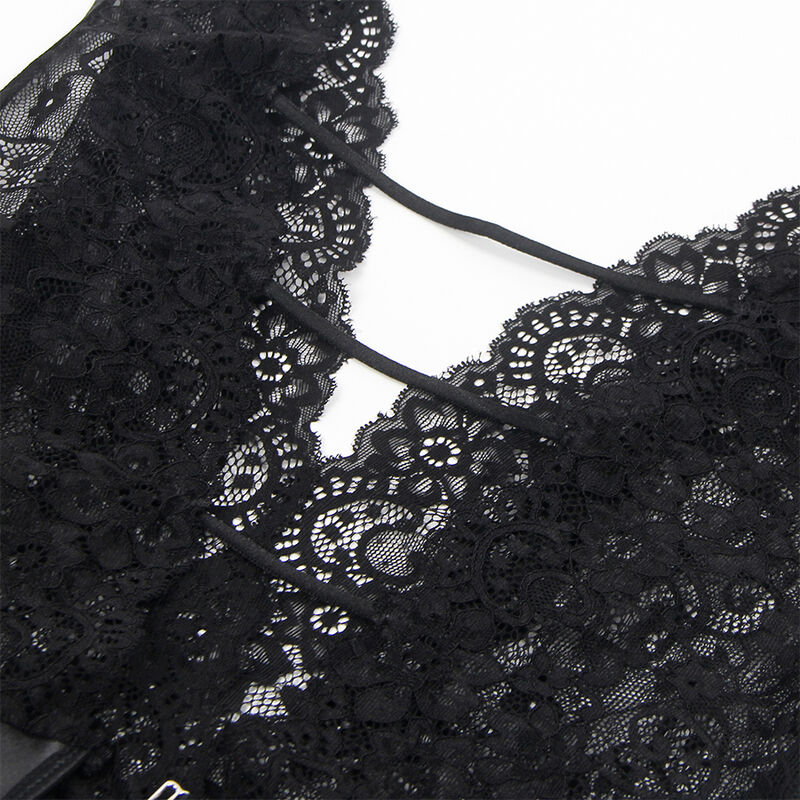Body sexy con reggicalze integrato — SUBBLIME BODYSTOCKINGS