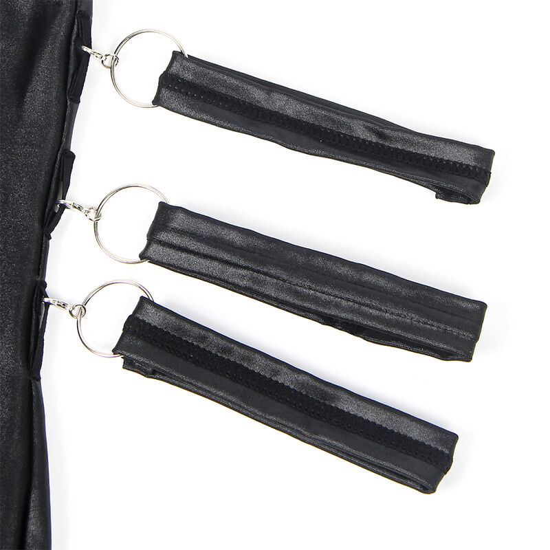 Body bondage en cuir noir — SUBBLIME DRESSES