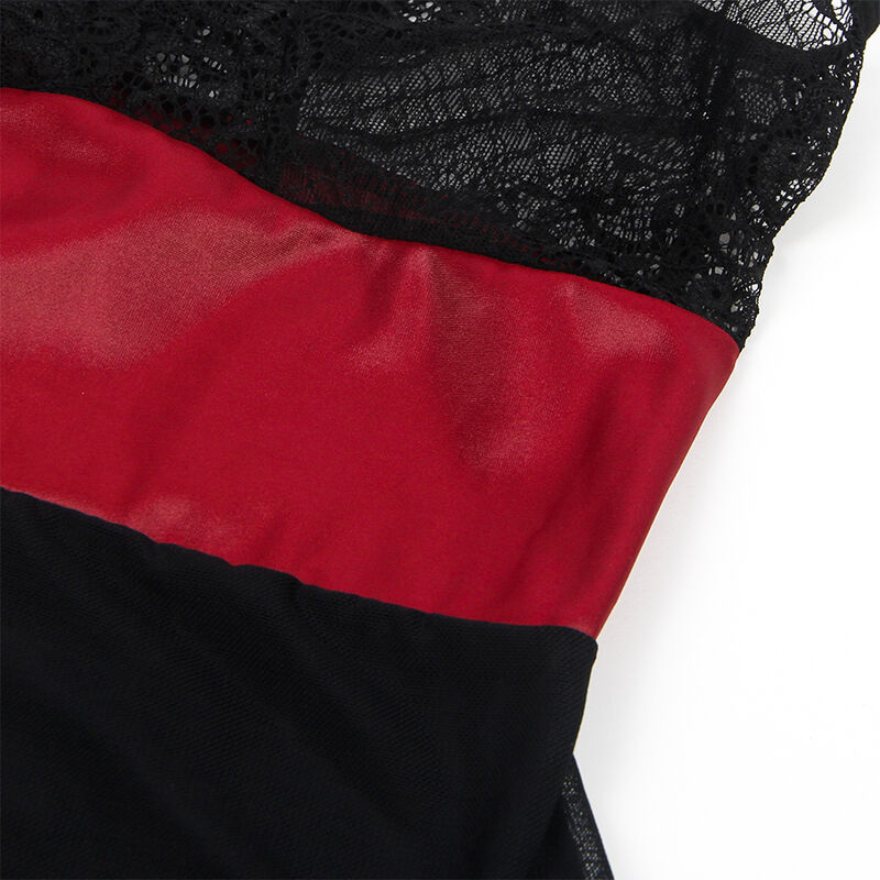 Robe bondage en dentelle noire — SUBBLIME DRESSES