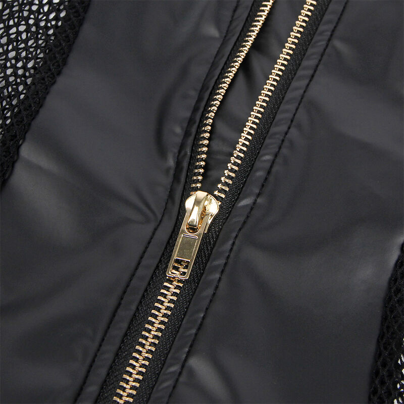 Robe sexy en maille cuir noir — SUBBLIME DRESSES