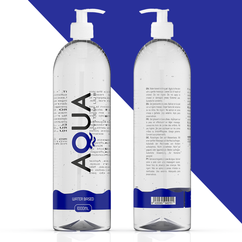 Lubrifiant à base d'eau onctueux et soyeux 1000 ml — AQUA QUALITY