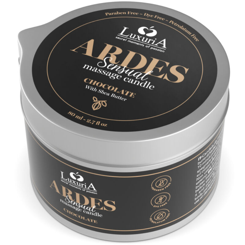 Bougie de massage parfumée au chocolat — INTIMATELINE