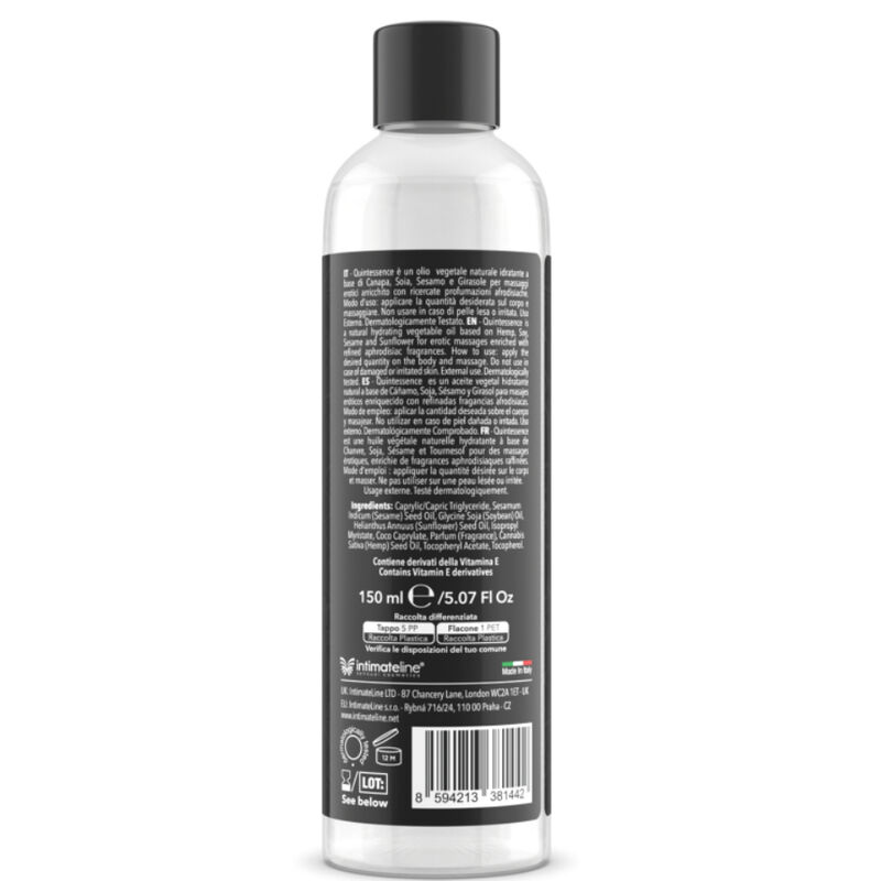Huile de massage nuage de sucre — INTIMATELINE