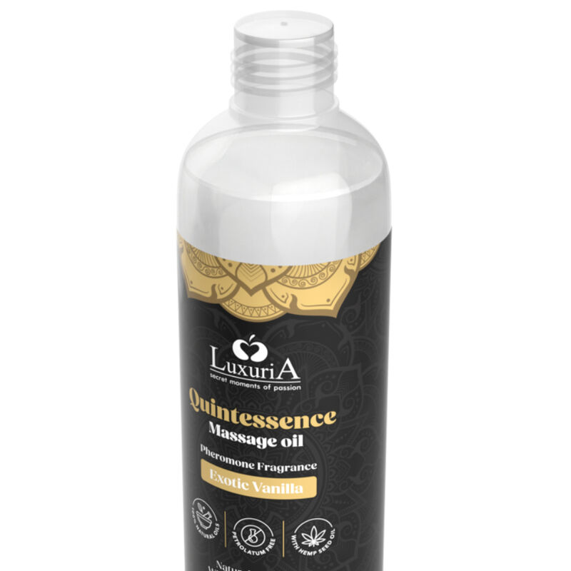 Huile de massage luxuriante à la vanille exotique — INTIMATELINE
