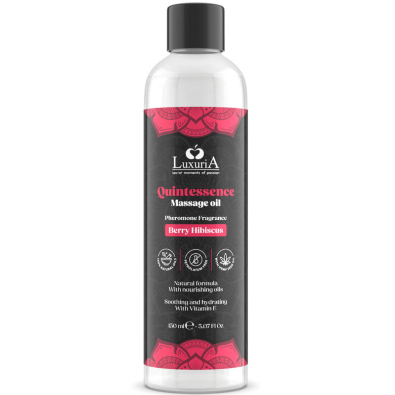 Huile de massage aux baies — INTIMATELINE
