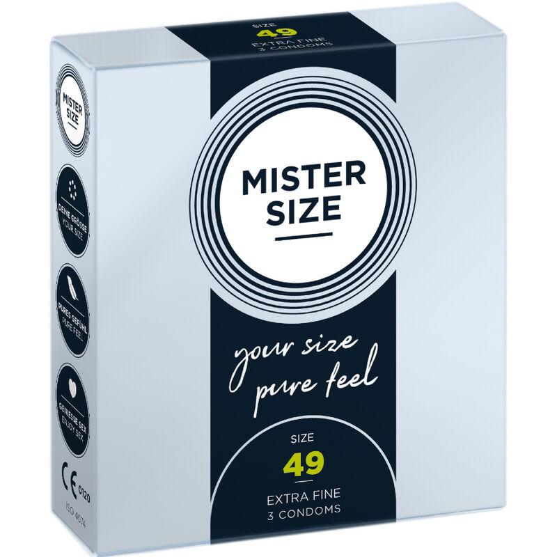 Préservatif taille S 49mm ultra-mince — MISTER SIZE