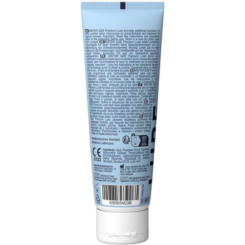 Lubrifiant premium à base d'eau — MISTER SIZE