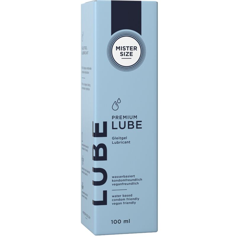 Lubrifiant premium à base d'eau — MISTER SIZE