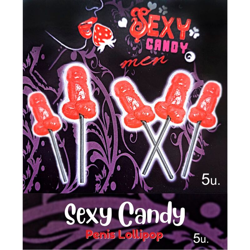sucettes coquines à la cerise, lot de 5 — DIABLO PICANTE