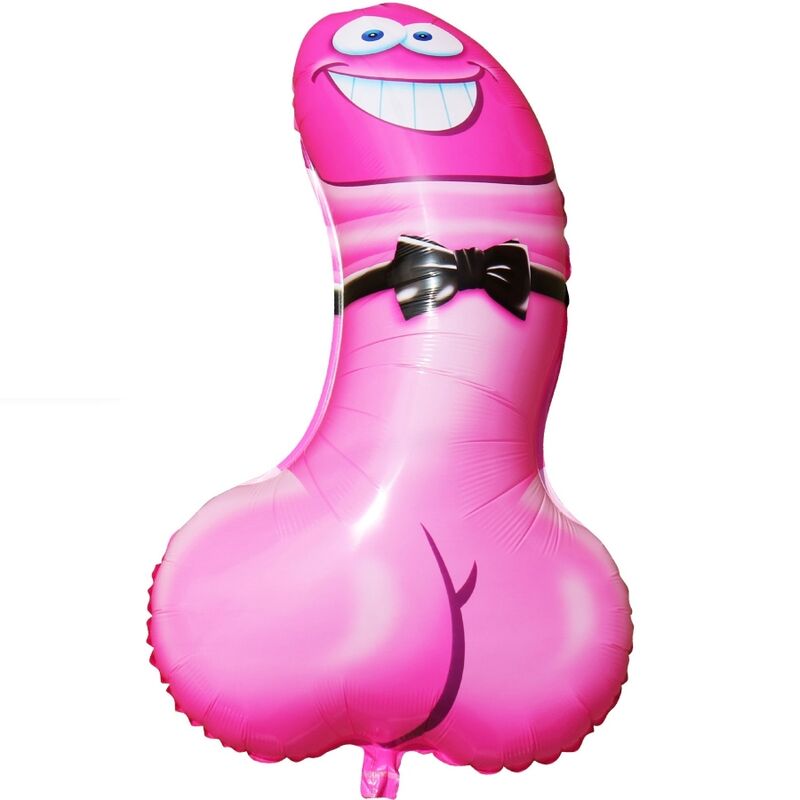 Ballon de fête rose géant forme audacieuse — DIABLO PICANTE