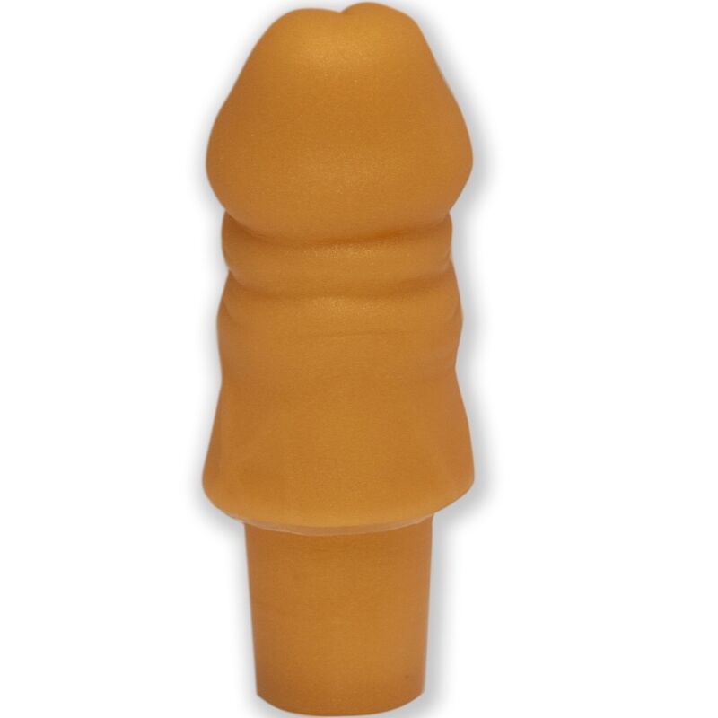 Robinet décoratif en forme de pénis doré — DIABLO PICANTE