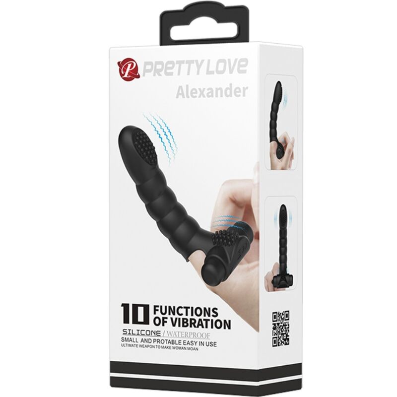 Vibrateur doigt intime 10 vibrations — PRETTY LOVE