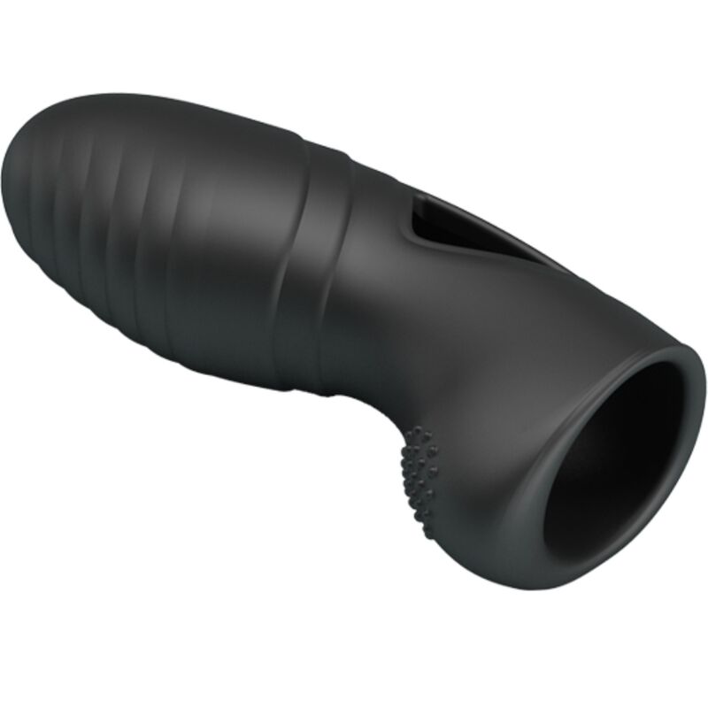 Vibrateur digital en silicone noir — PRETTY LOVE