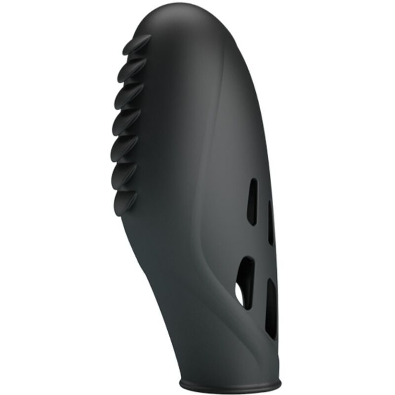 Vibrateur digital en silicone noir — PRETTY LOVE