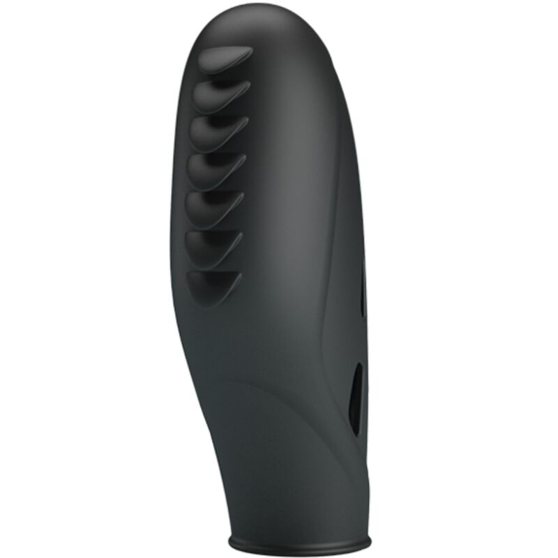 Vibrateur digital en silicone noir — PRETTY LOVE