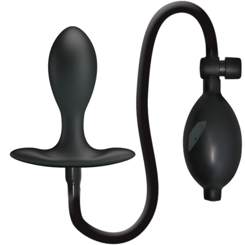 Plug anal gonflable noir — PRETTY LOVE PARTY UP