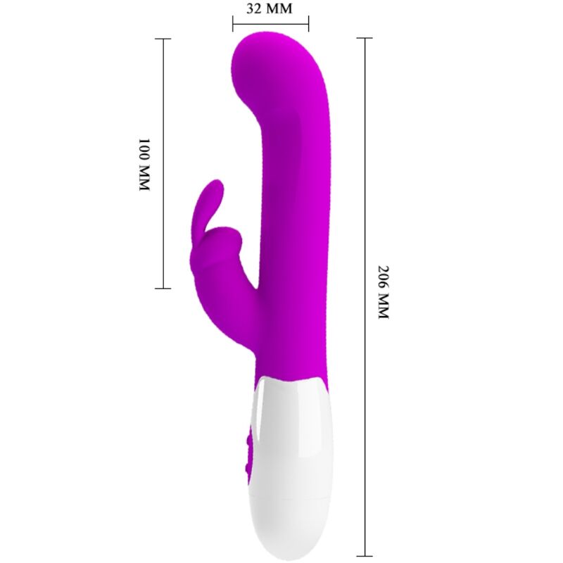 Vibrateur lapin 30 modes de vibration violet — PRETTY LOVE