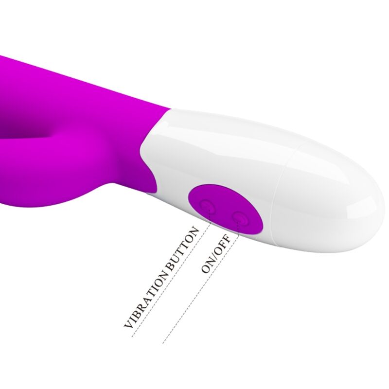 Vibrateur lapin 30 modes de vibration violet — PRETTY LOVE