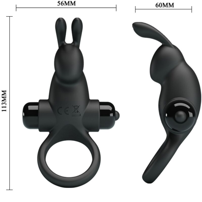 Anneau vibrant rabbit stimulateur clitoris 10 vibrations — PRETTY LOVE PARTY UP