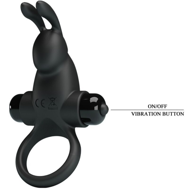 Anneau vibrant rabbit stimulateur clitoris 10 vibrations — PRETTY LOVE PARTY UP