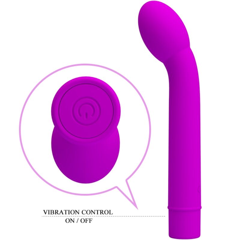 Vibrateur point G Logan 10 vibrations violet — PRETTY LOVE