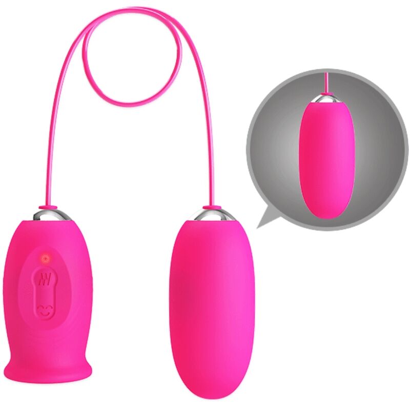 Oeuf vibrant double stimulation Daisy avec langue clitoridienne — PRETTY LOVE