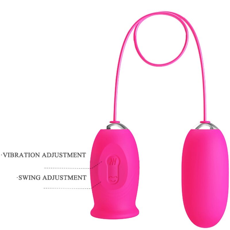Oeuf vibrant double stimulation Daisy avec langue clitoridienne — PRETTY LOVE