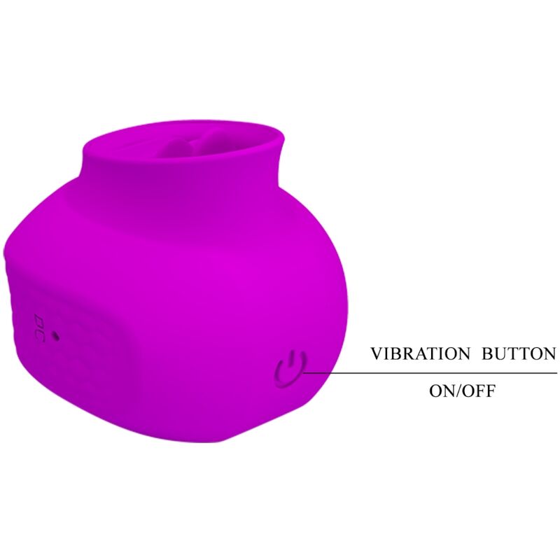 Stimulateur clitoridien langue 12 vibrations — PRETTY LOVE