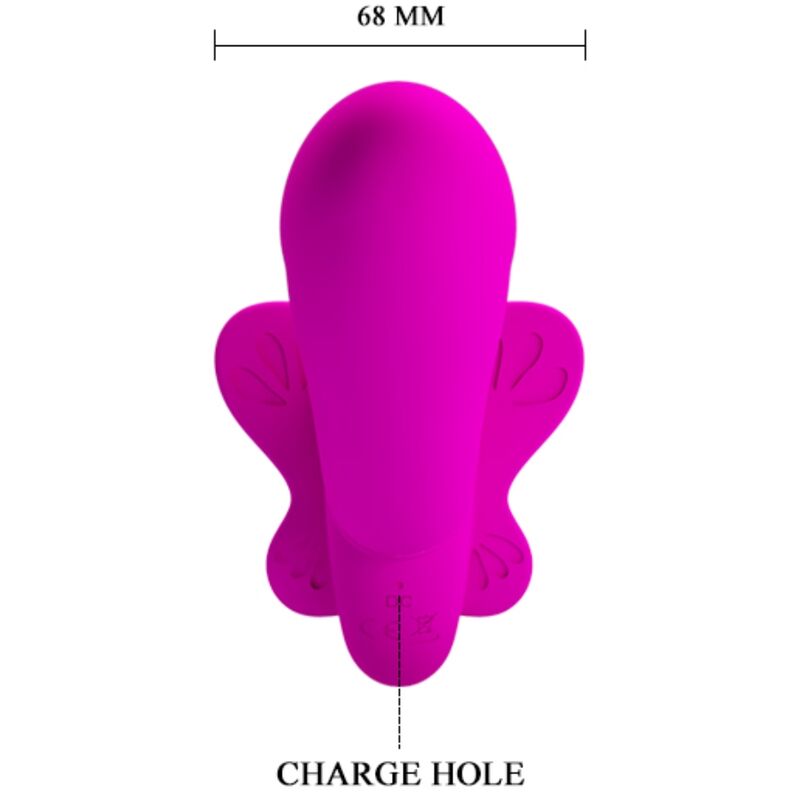 Vibrateur double strap-on Valerie 12 vibrations — PRETTY LOVE