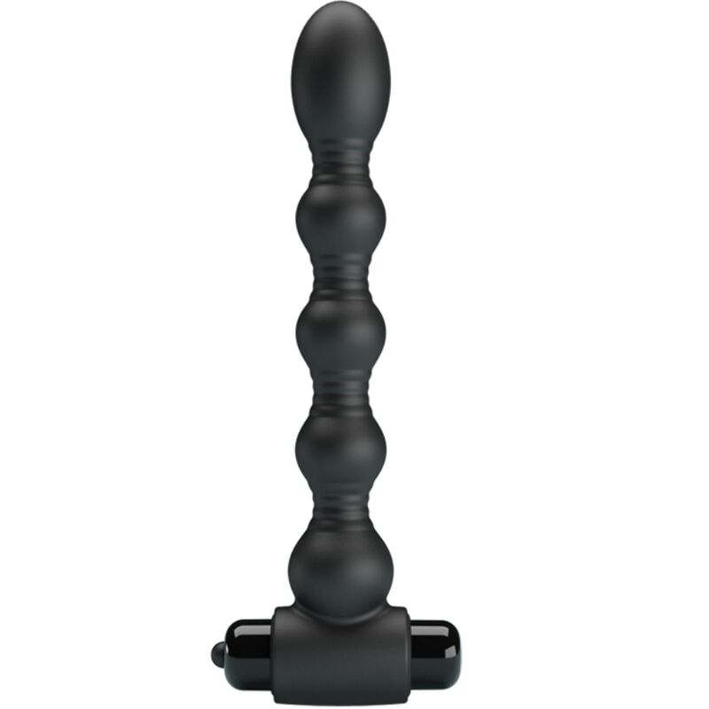 Plug anal vibrant en silicone noir 10 modes — PRETTY LOVE