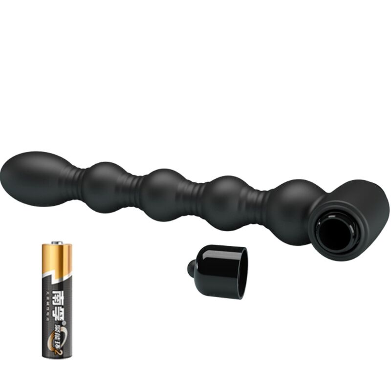 Plug anal vibrant en silicone noir 10 modes — PRETTY LOVE