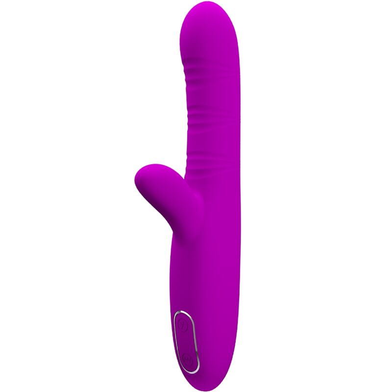 Vibrateur multifonction avec stimulateur clitoridien — PRETTY LOVE