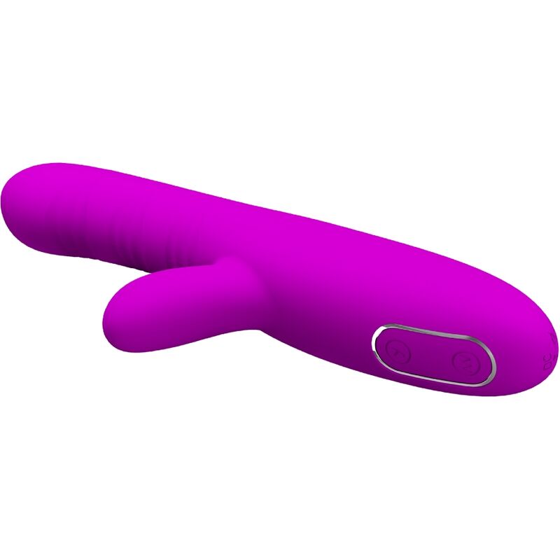 Vibrateur multifonction avec stimulateur clitoridien — PRETTY LOVE