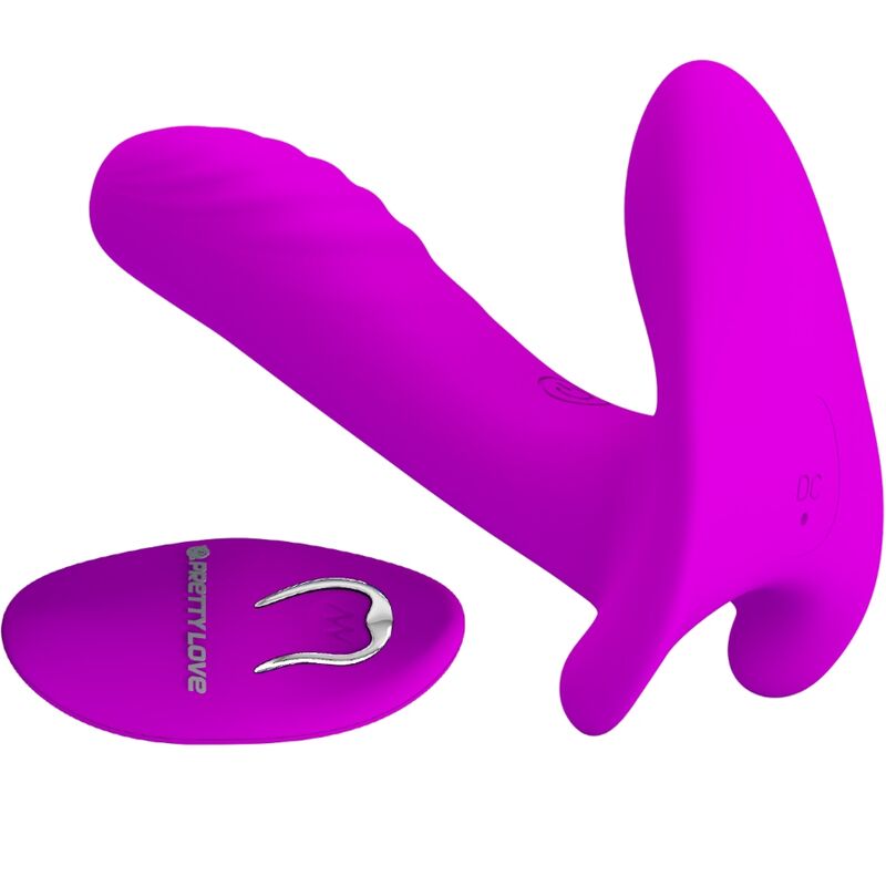 Vibromasseur télécommandé 12 vibrations — PRETTY LOVE