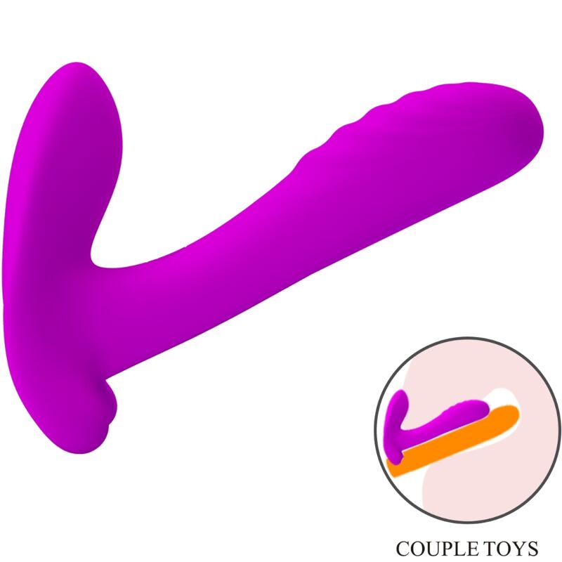 Vibromasseur télécommandé 12 vibrations — PRETTY LOVE