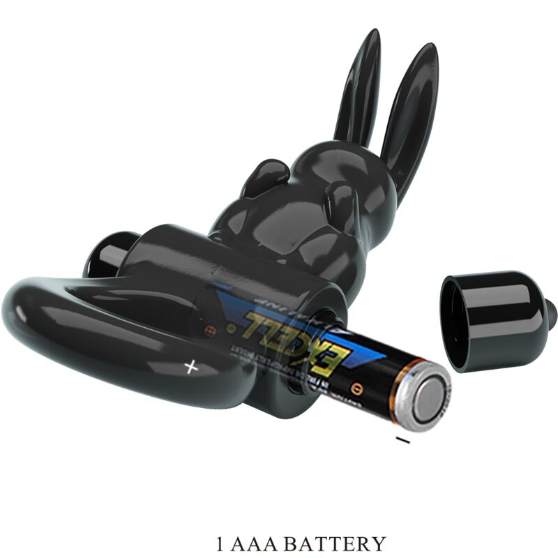 Anneau vibrant rabbit à double stimulation — PRETTY LOVE PARTY UP