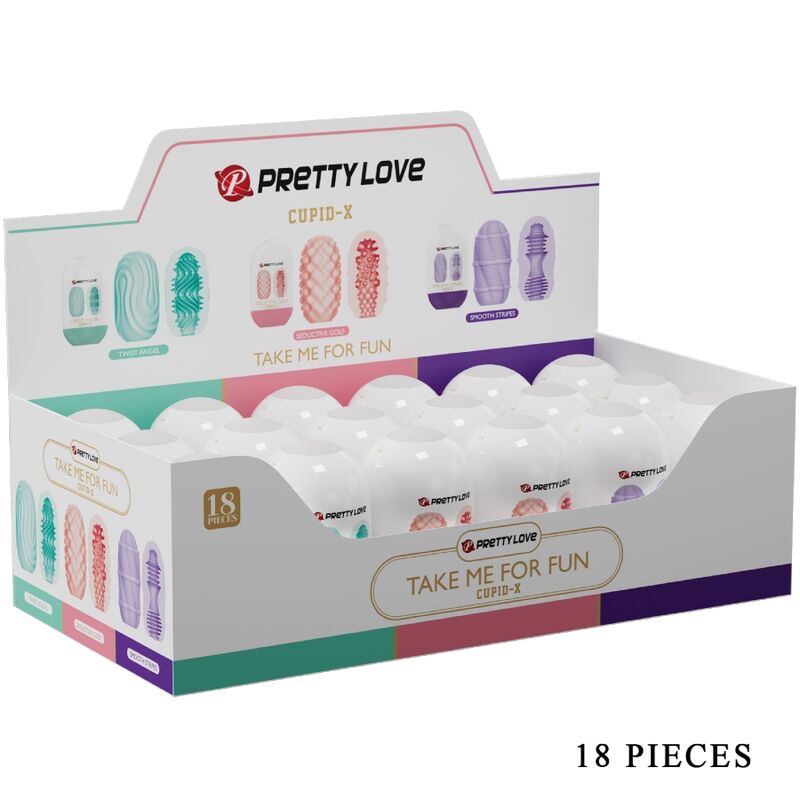 Masturbateur multi-textures à double face – PRETTY LOVE