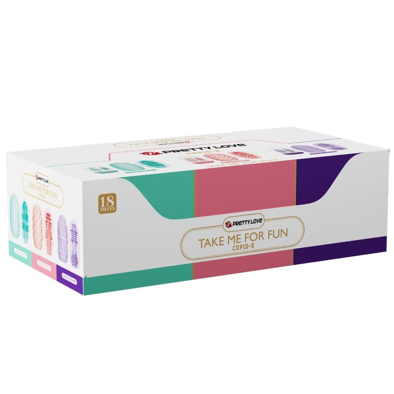 Masturbateur multi-textures à double face – PRETTY LOVE