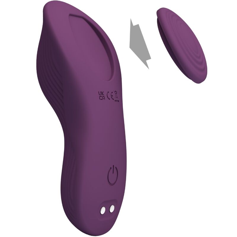 Masseur clitoridien vibrant télécommandé 10 modes — PRETTY LOVE