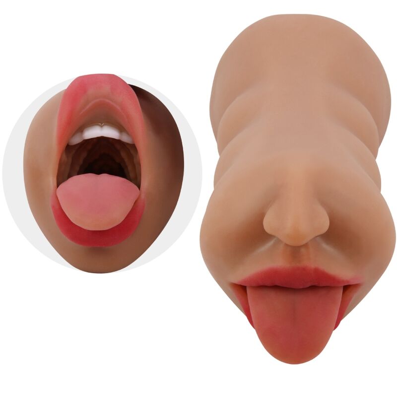 Masturbateur double bouche et vagin — CRAZY BULL