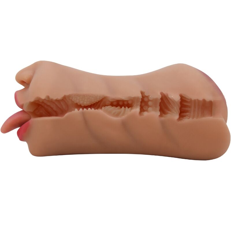 Masturbateur double bouche et vagin — CRAZY BULL