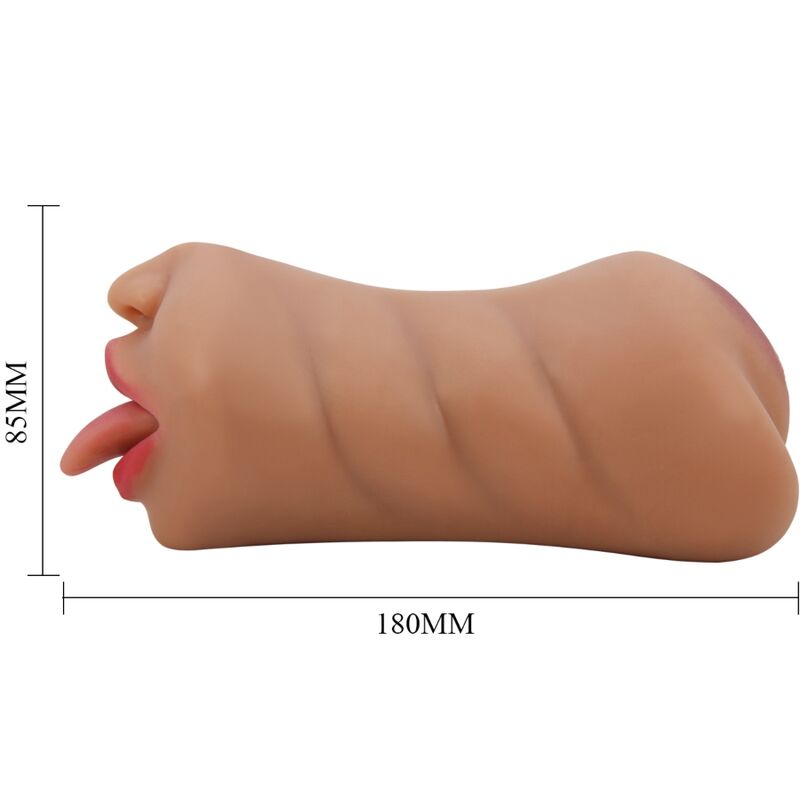 Masturbateur double bouche et vagin — CRAZY BULL