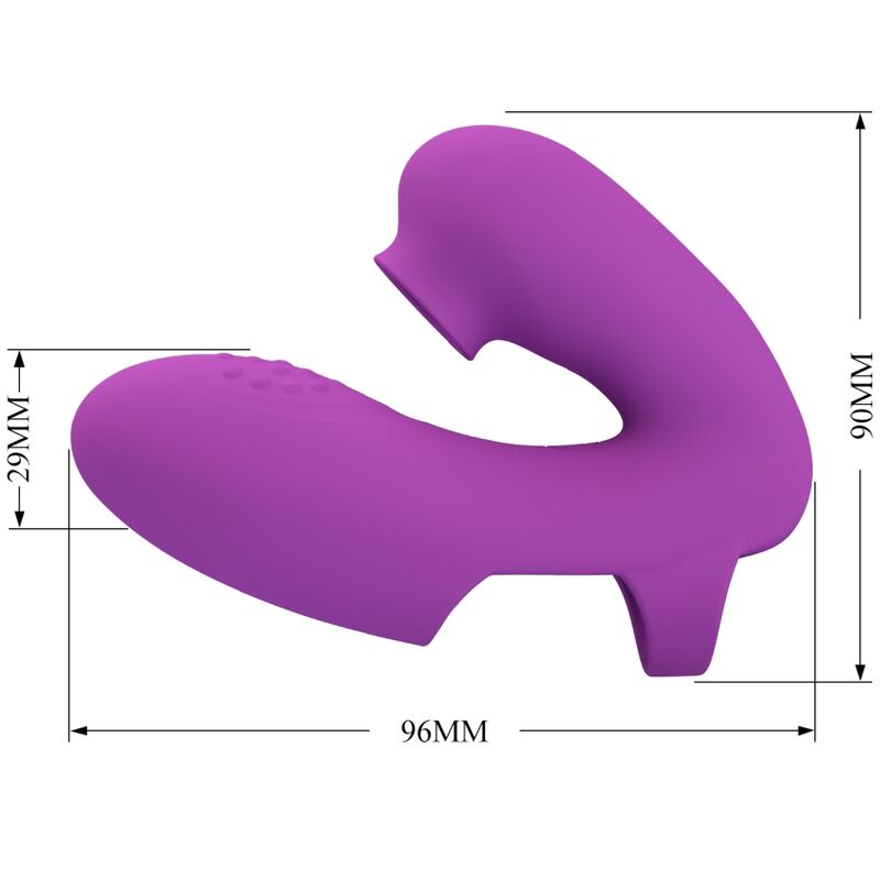 Vibrateur digital double stimulation — PRETTY LOVE