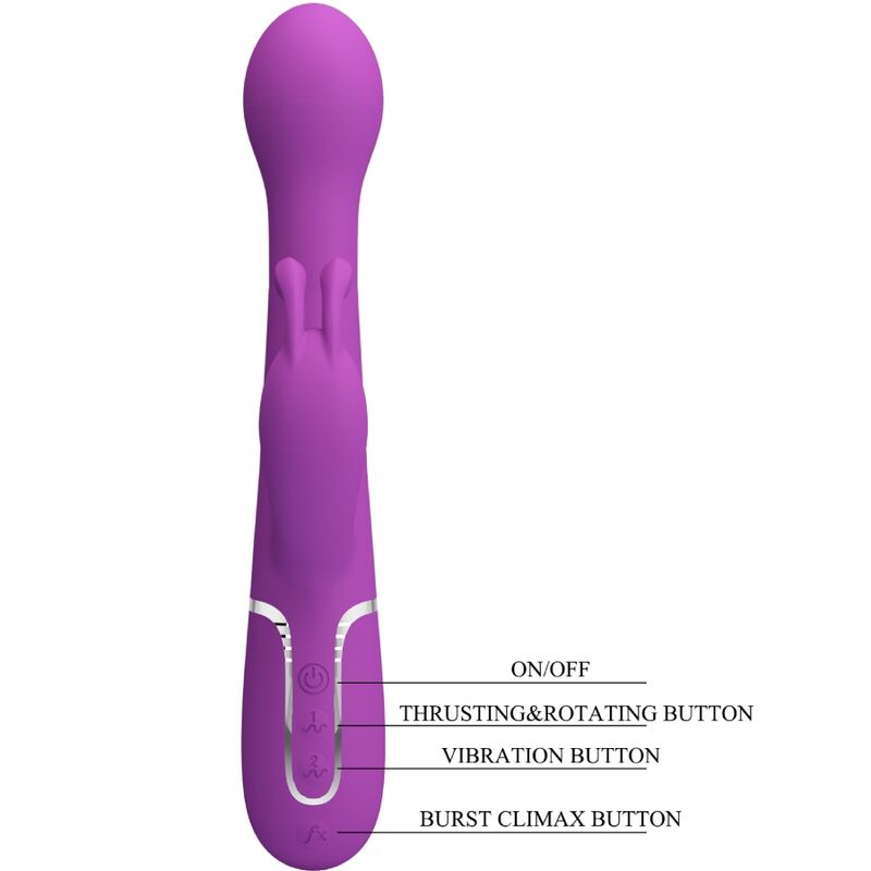 Lapin vibrant multifonction 3 en 1 — PRETTY LOVE