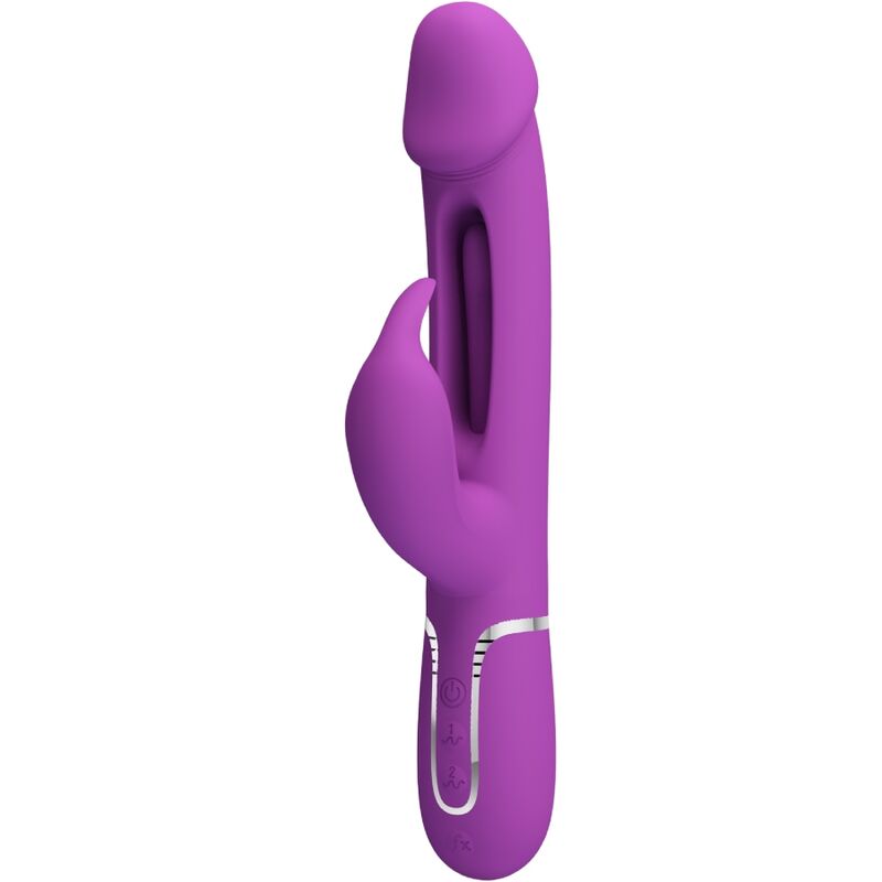 Vibromasseur lapin 3-en-1 à double moteur — PRETTY LOVE