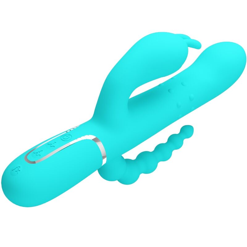 Vibromasseur rabbit triple stimulation 4 en 1 — PRETTY LOVE