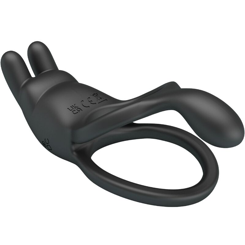 Double anneau vibrant lapin 7 vibrations — PRETTY LOVE