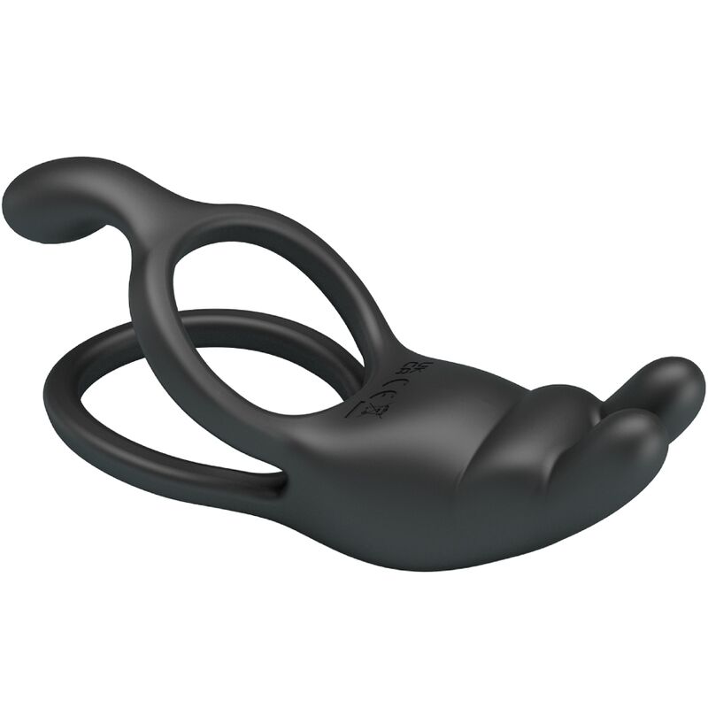 Double anneau vibrant lapin 7 vibrations — PRETTY LOVE